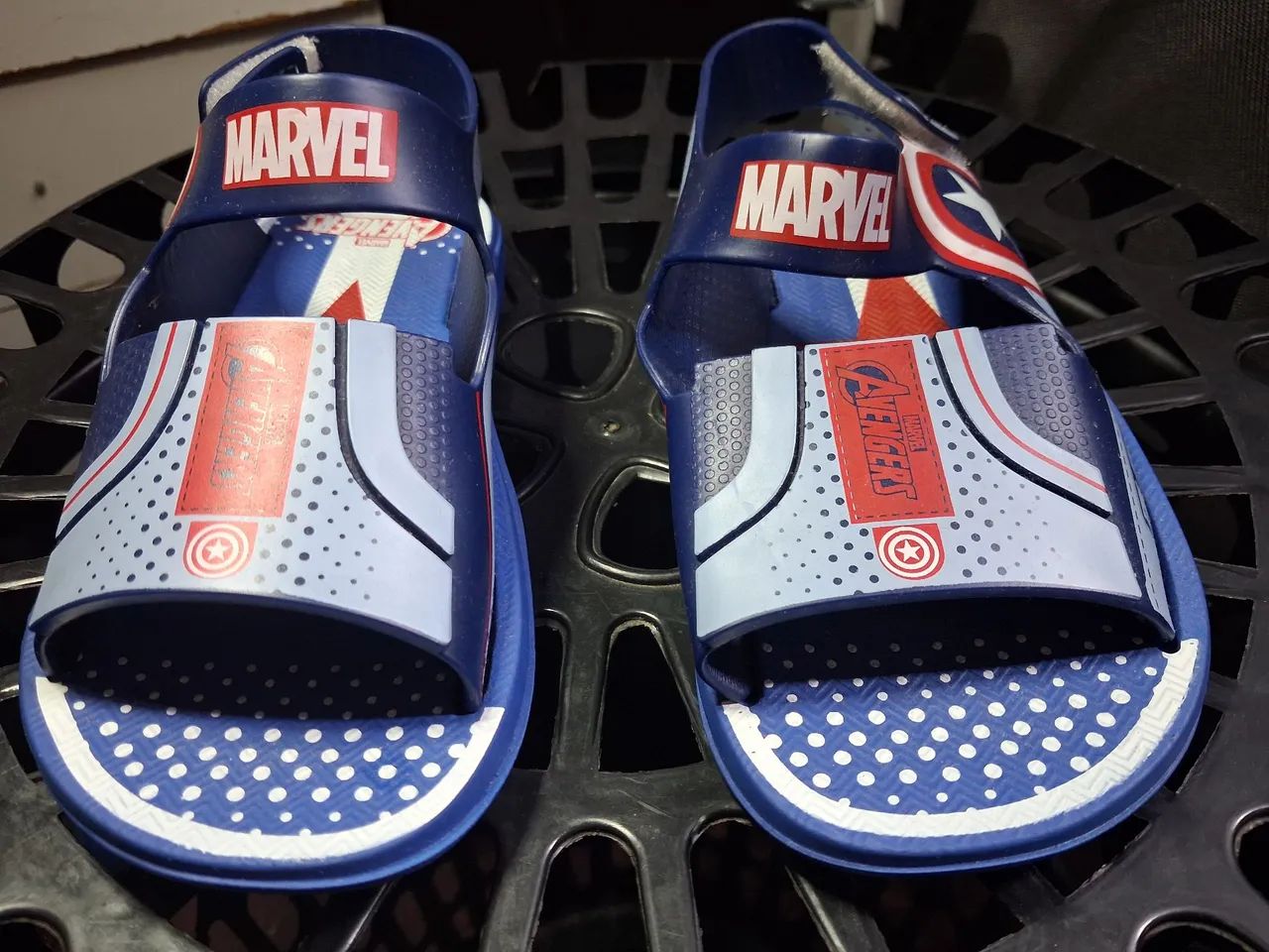 Sandália Marvel Azul - Foto 3