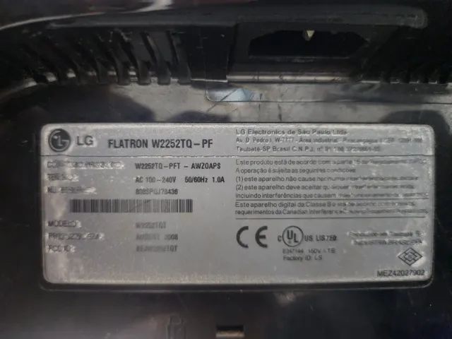Monitor LG Flatron 22" W2252TQ-PF - Foto 4