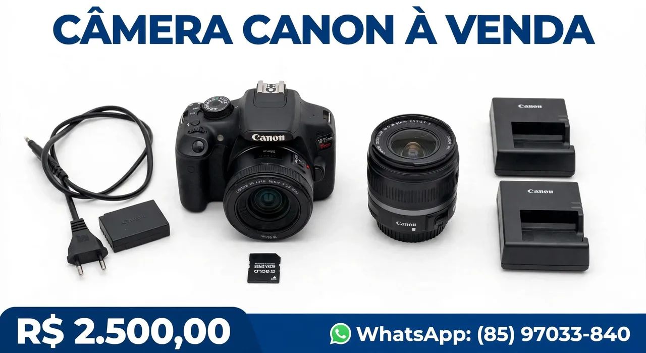Câmera Canon 