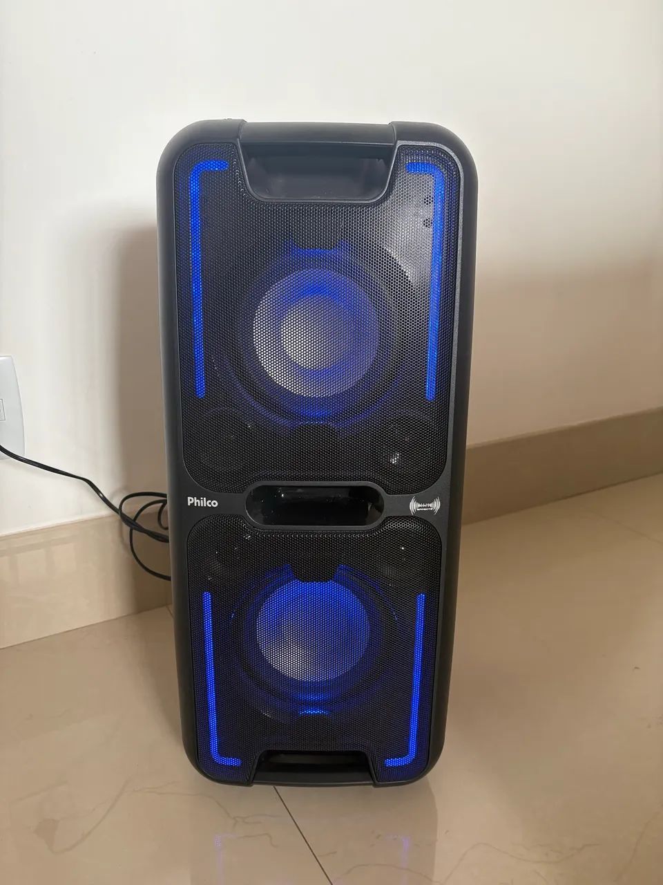 Caixa de Som Philco PCX5500 Effects 200W Bluetooth - Muito Bem Conservada! - Foto 2