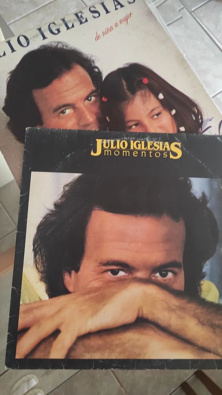 Kit com 6 discos Júlio Iglesias relíquia  - Foto 3