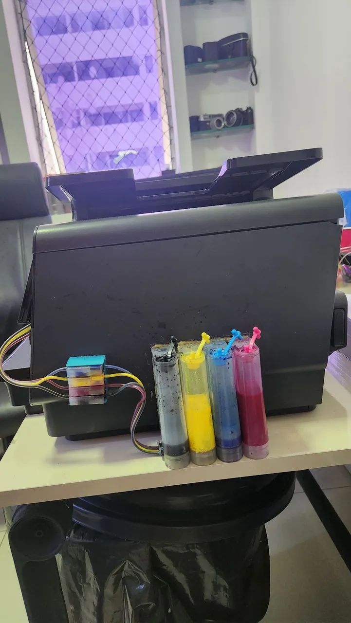 Multifuncional HP8610 com Bulk Ink  - Foto 3