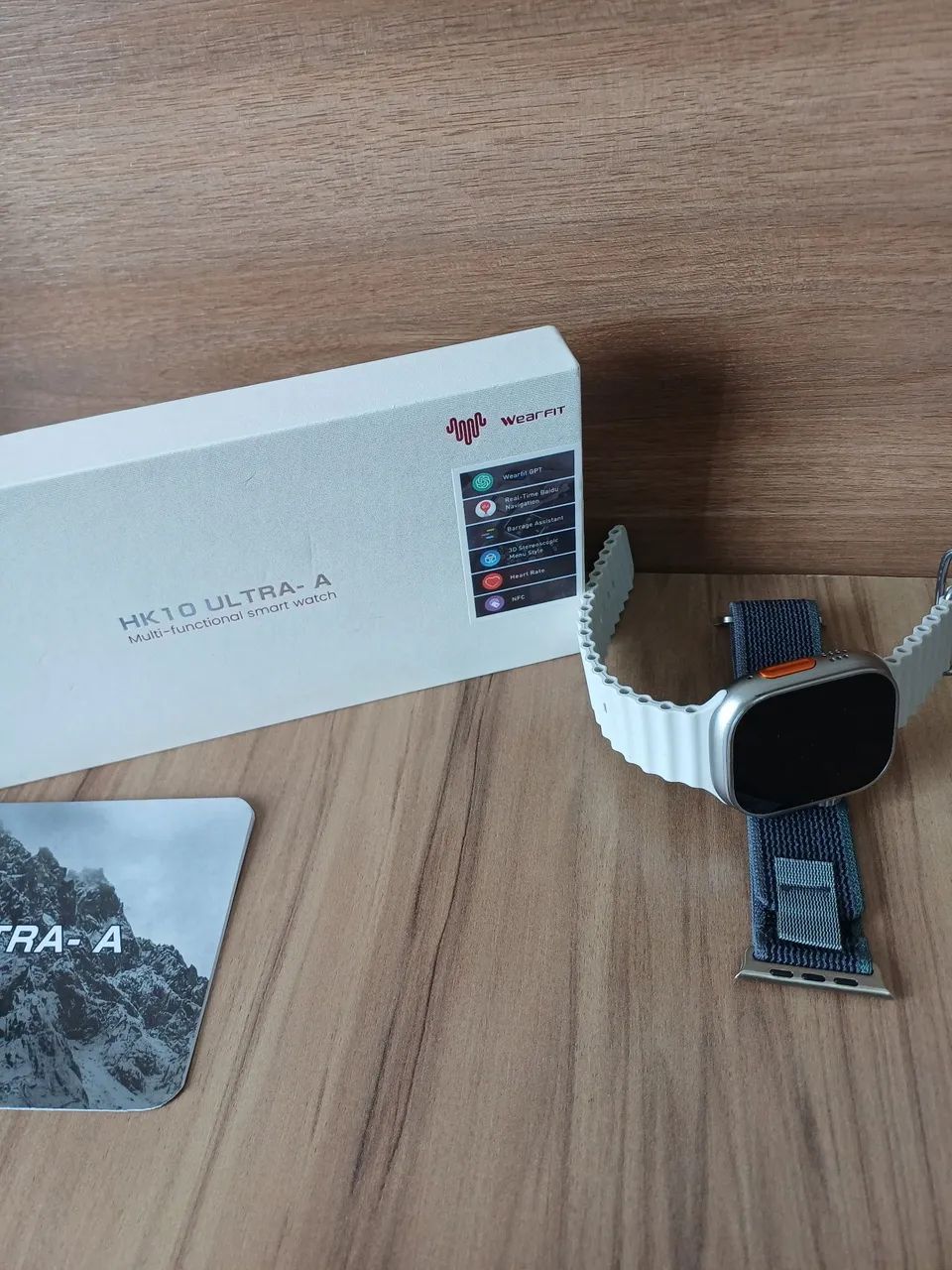 SMARTWATCH ULTRA COM PULSEIRA EXTRA  - Foto 4