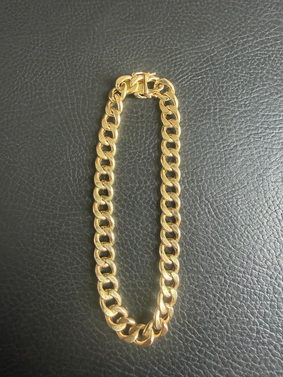Pulseira de Ouro 7,7 Gm Grumet 18K ((NOVA)) - Foto 2