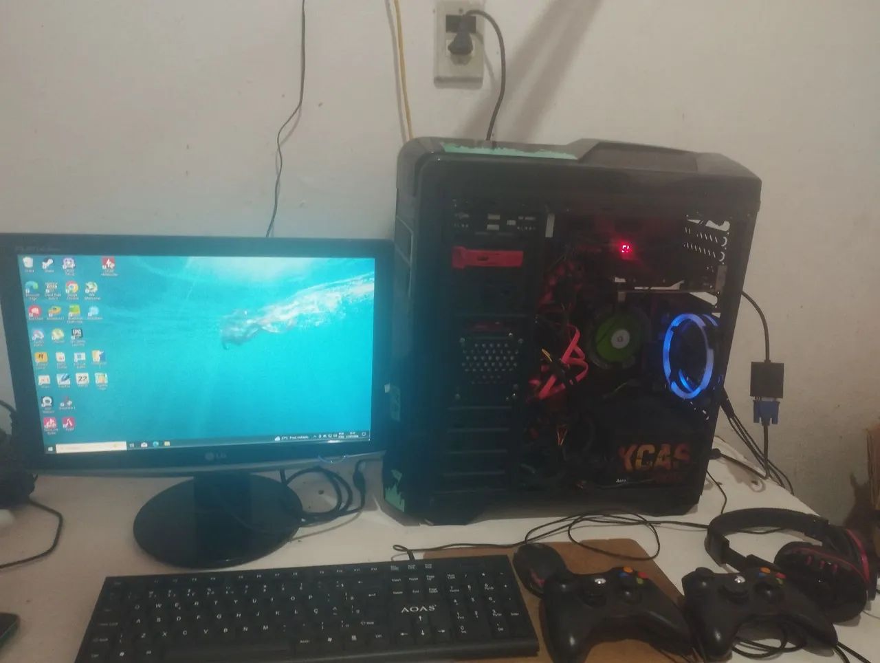 Pc gamer xeon completo 