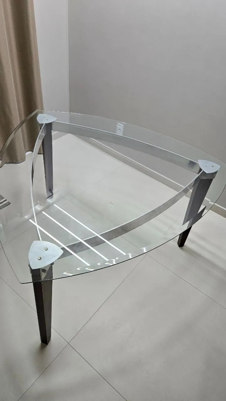Mesa de jantar de vidro  - Foto 2