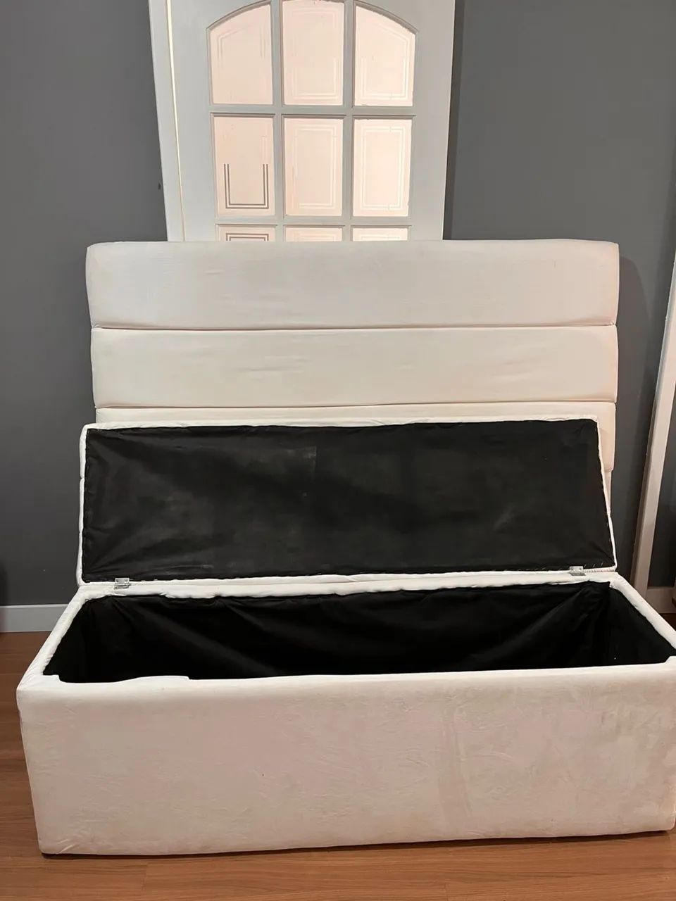 Cabeceira de cama box com pé e baú de pé de cama - Foto 3