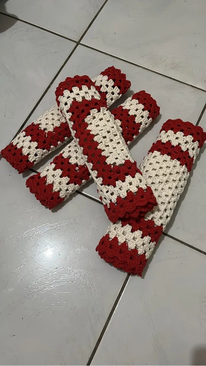 Tapetes em crochê 