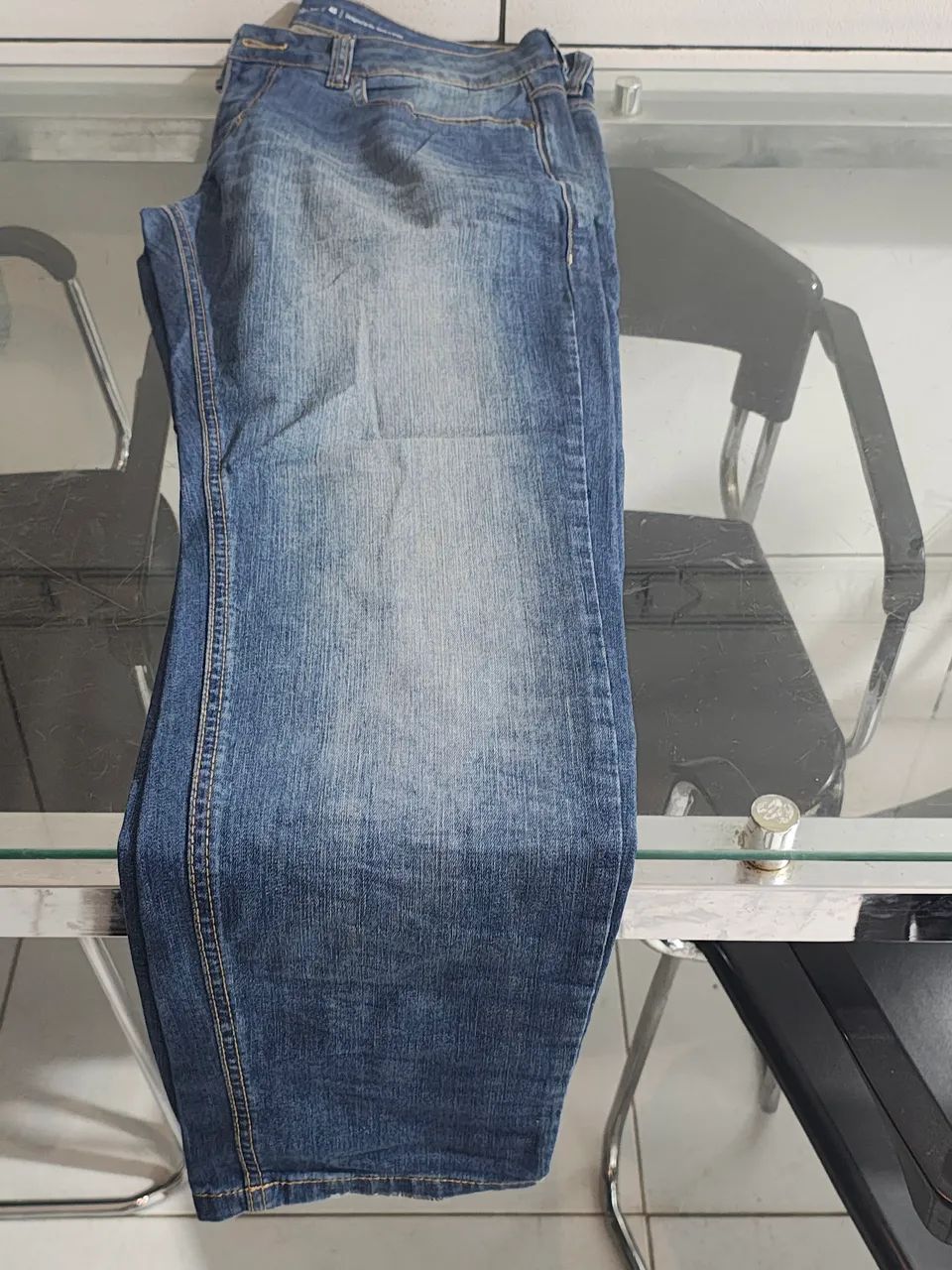 Calça Jeans Osklen Joatinga 46 - Foto 5