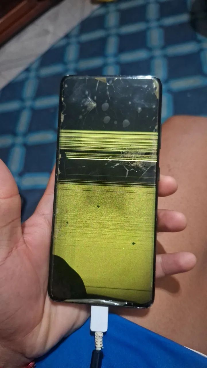 VENDENDO UM S21 ULTRA , TELA QUEIMADA!!