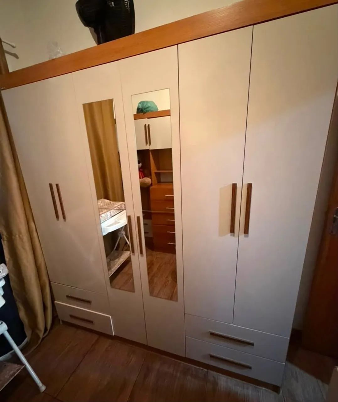 Guarda roupa casal modulado