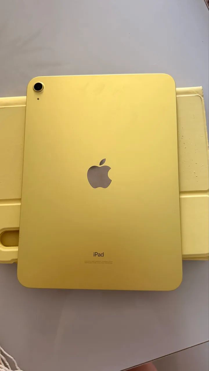 iPad 10ª Geração Amarelo + Apple Pencil USB-C - Foto 2