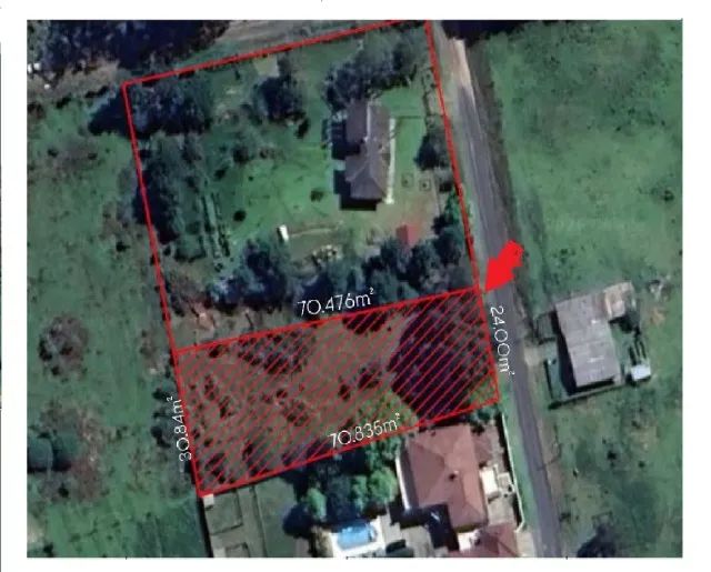 Terreno de 1.932 m2, em Lages, SC 