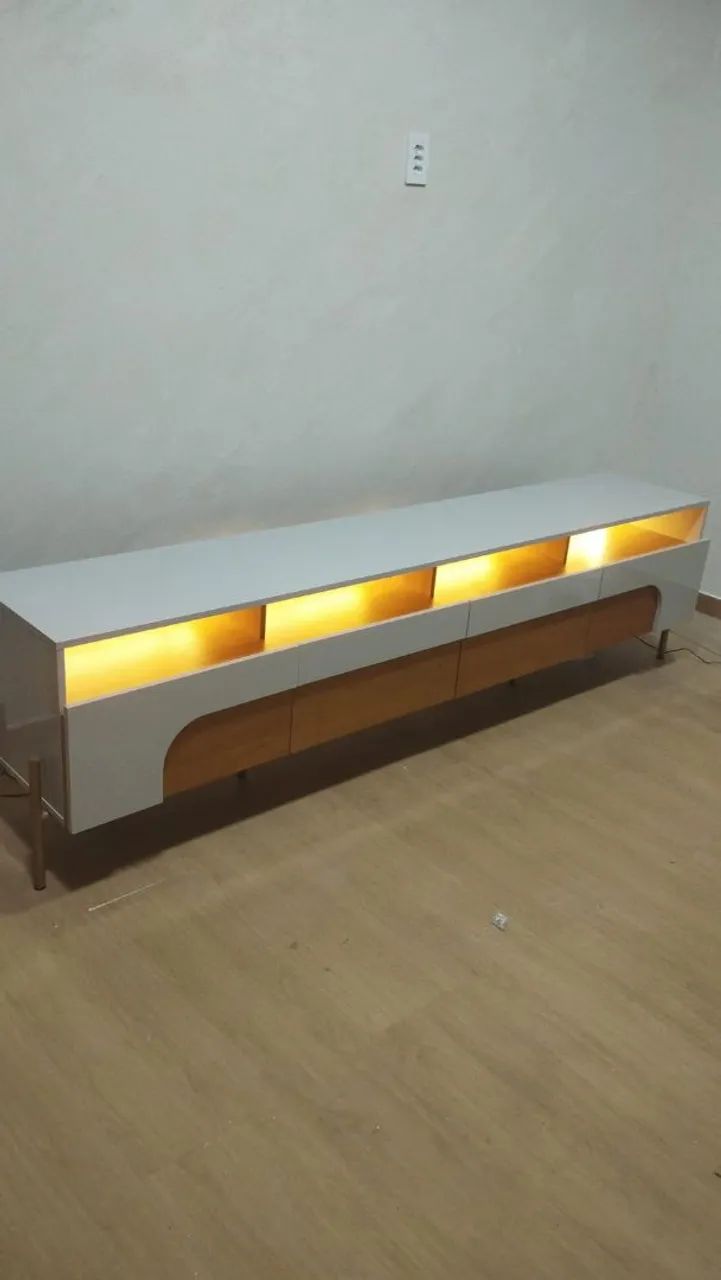 rack pra tv ate 75 polegadas com led - Foto 2