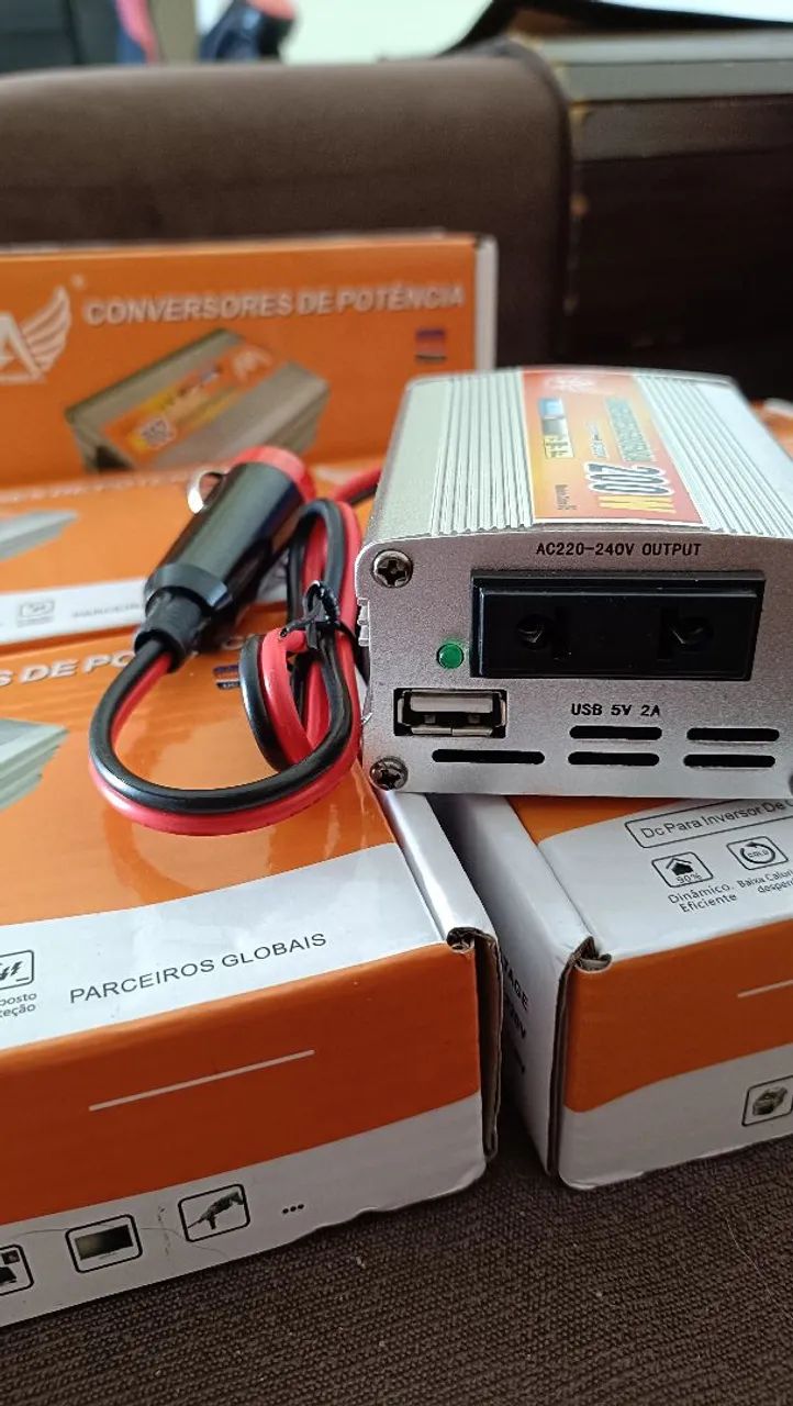 Inversor veicular para starlink mini 200 w - Foto 2