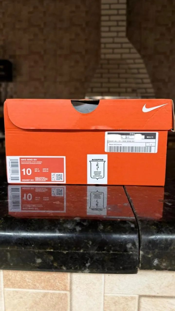 Nike mind 001 preto original black chrome - Foto 5