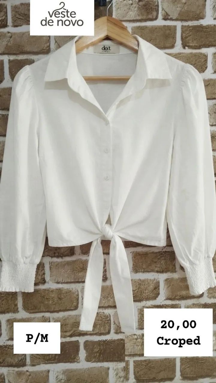 Croped branco