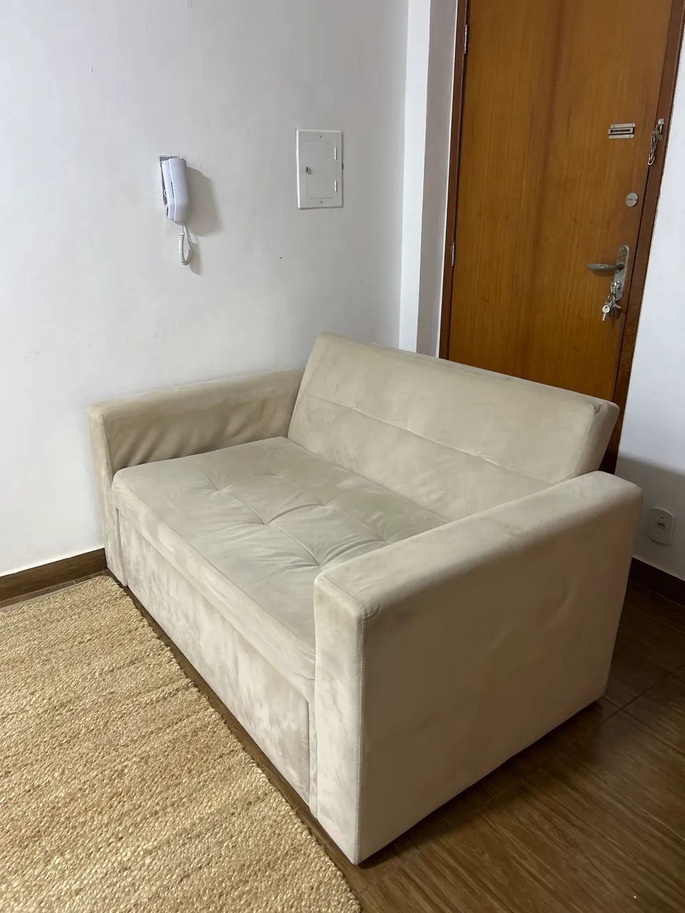 Sofá cama Bege