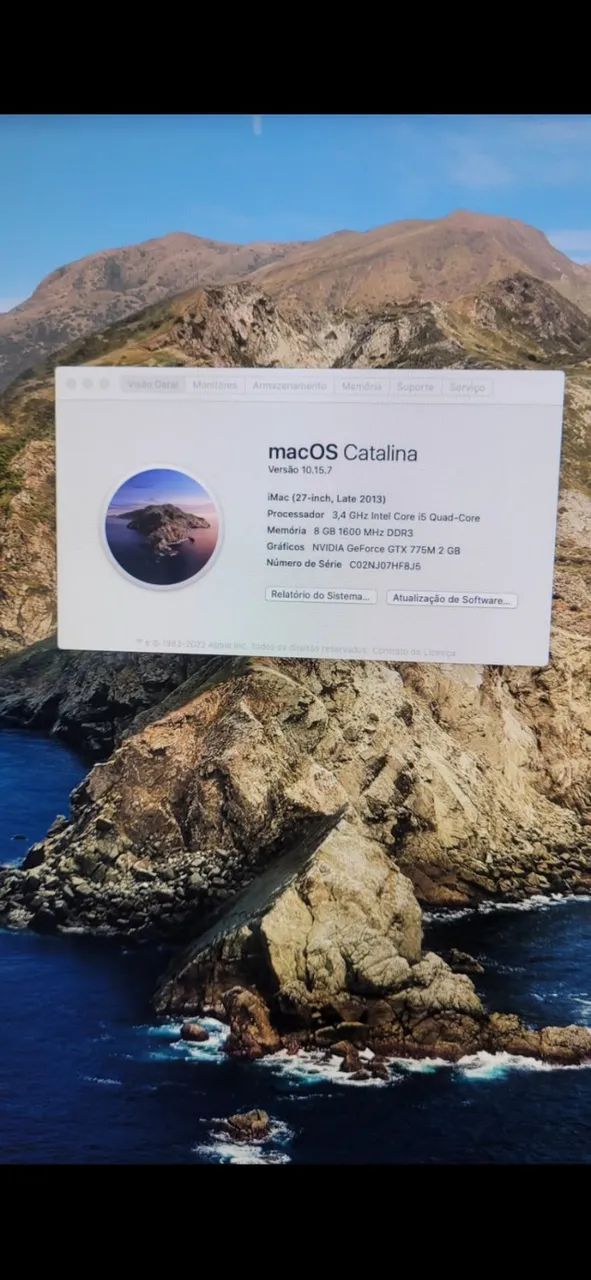 iMac 27? 2013 I5 Quad Core 8GB (com defeito) - Foto 4