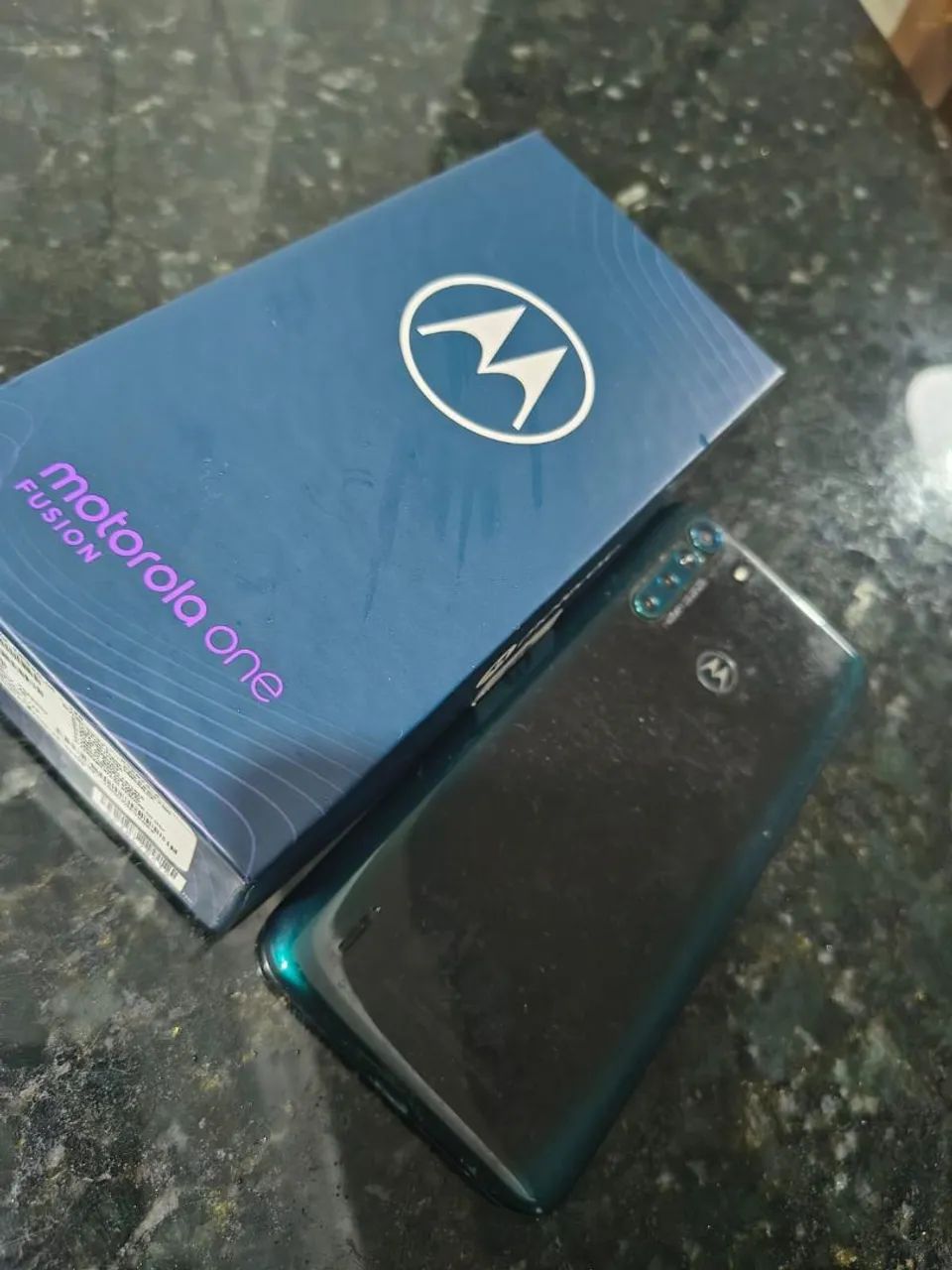  Motorola One Fusion (Verde Esmeralda )