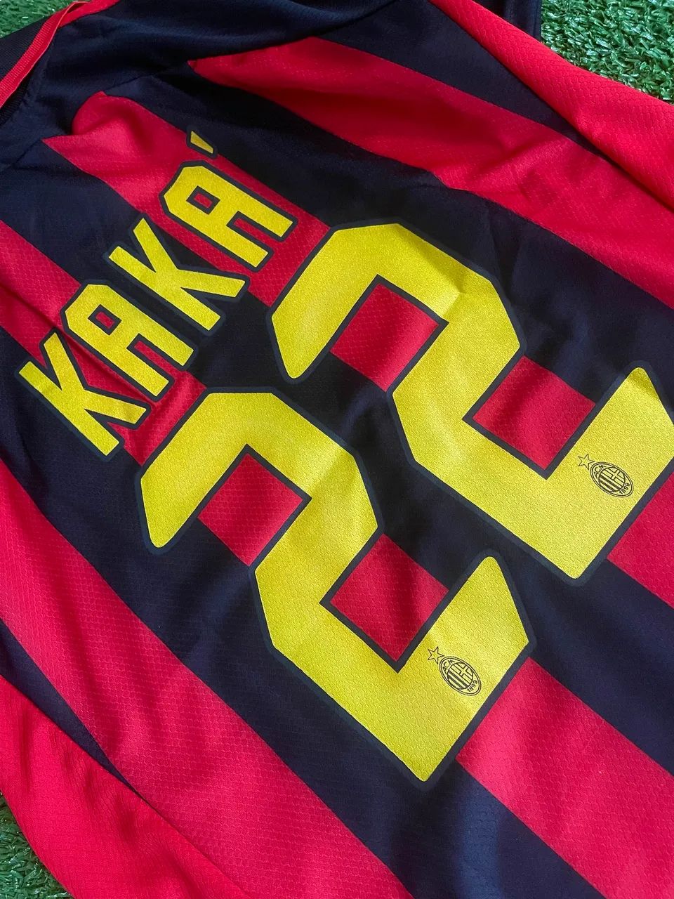 Camisa retrô Milan 2007 Kaká 22 - Foto 5