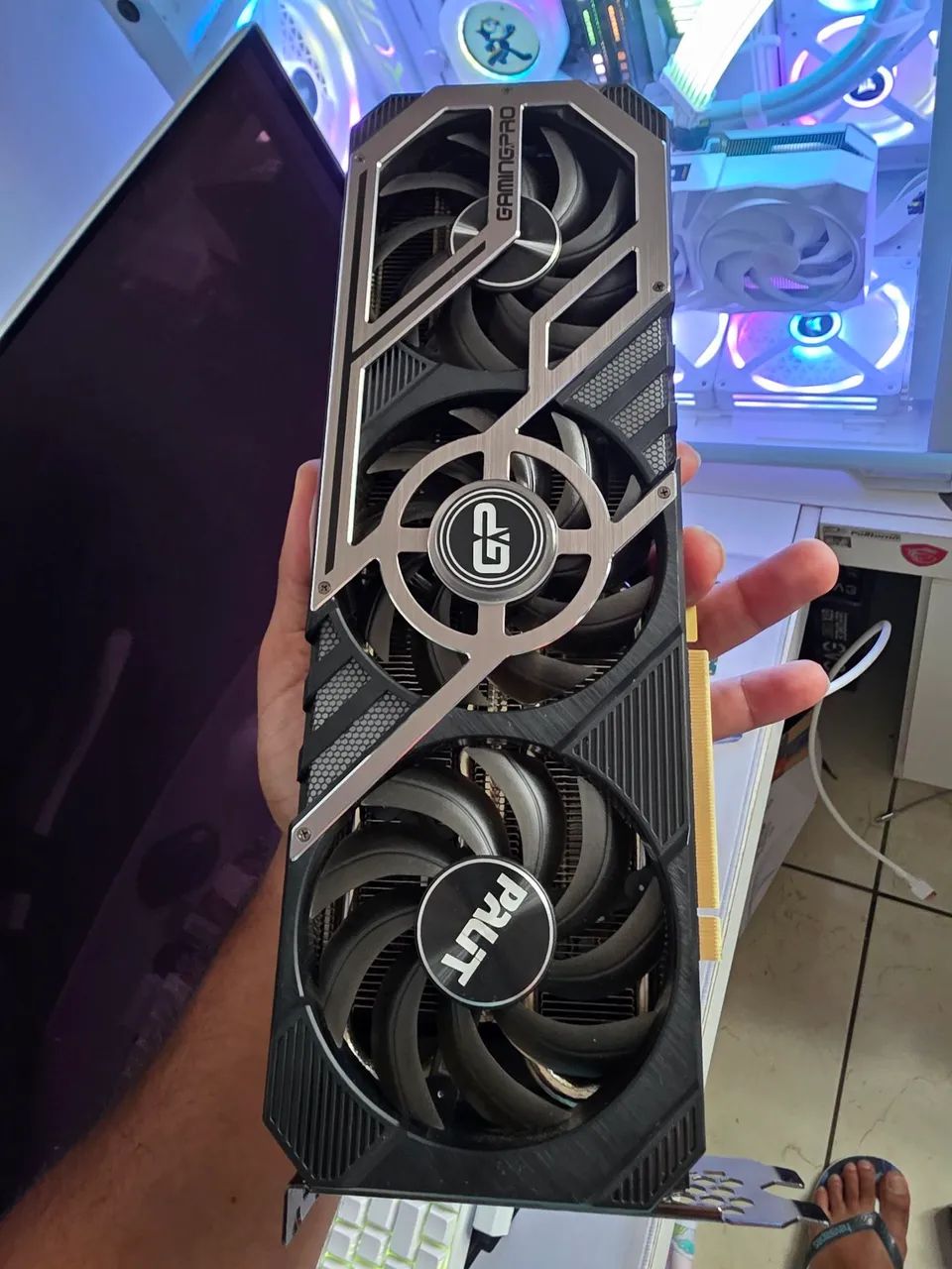 Placa de Vídeo RTX 3090 24GB PALIT GAMING PRO - SEM CAIXA - Placas