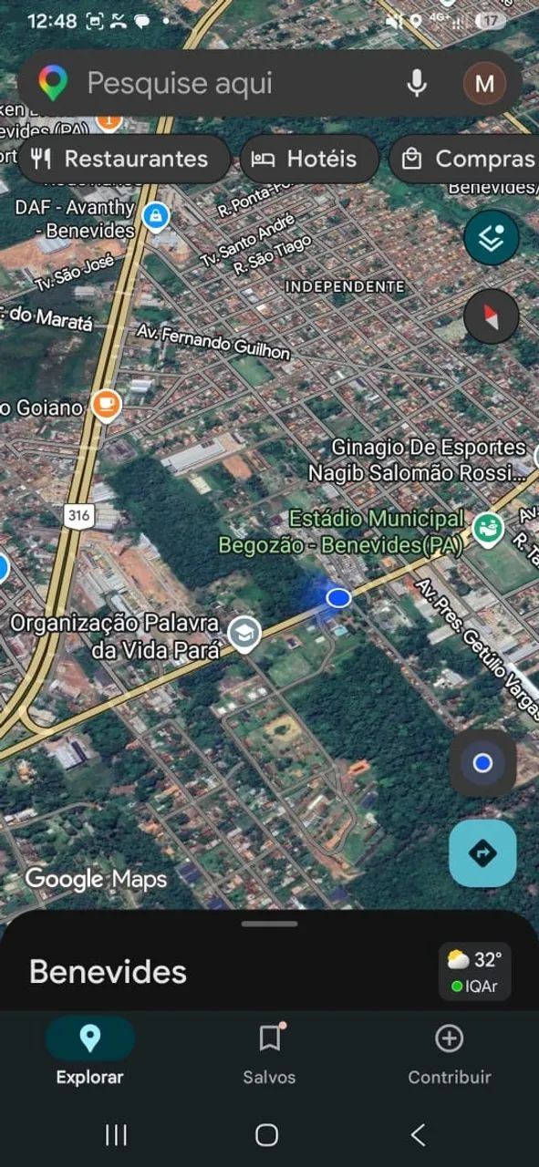 EM BENEVIDES: VENDE-SE TERRENO NO CENTRO - Foto 4