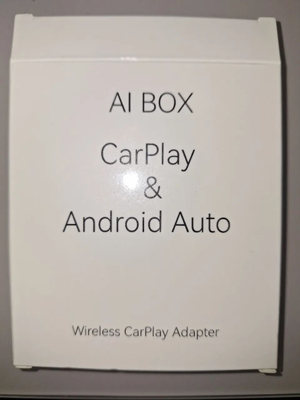 AI Box CarPlay e Android Auto Sem Fio - Novo