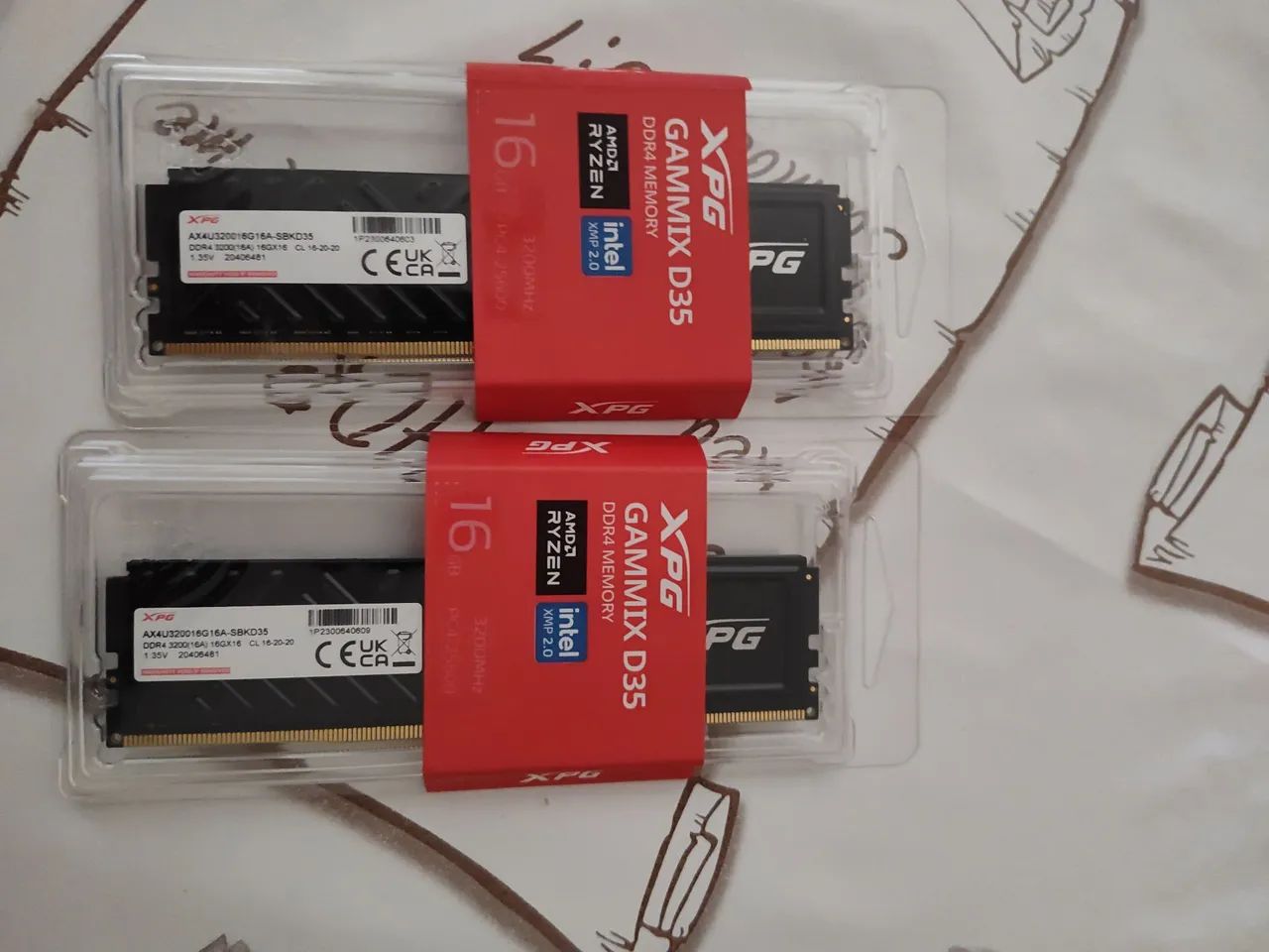 32GB (2x16) ddr4 3200MHZ CL30