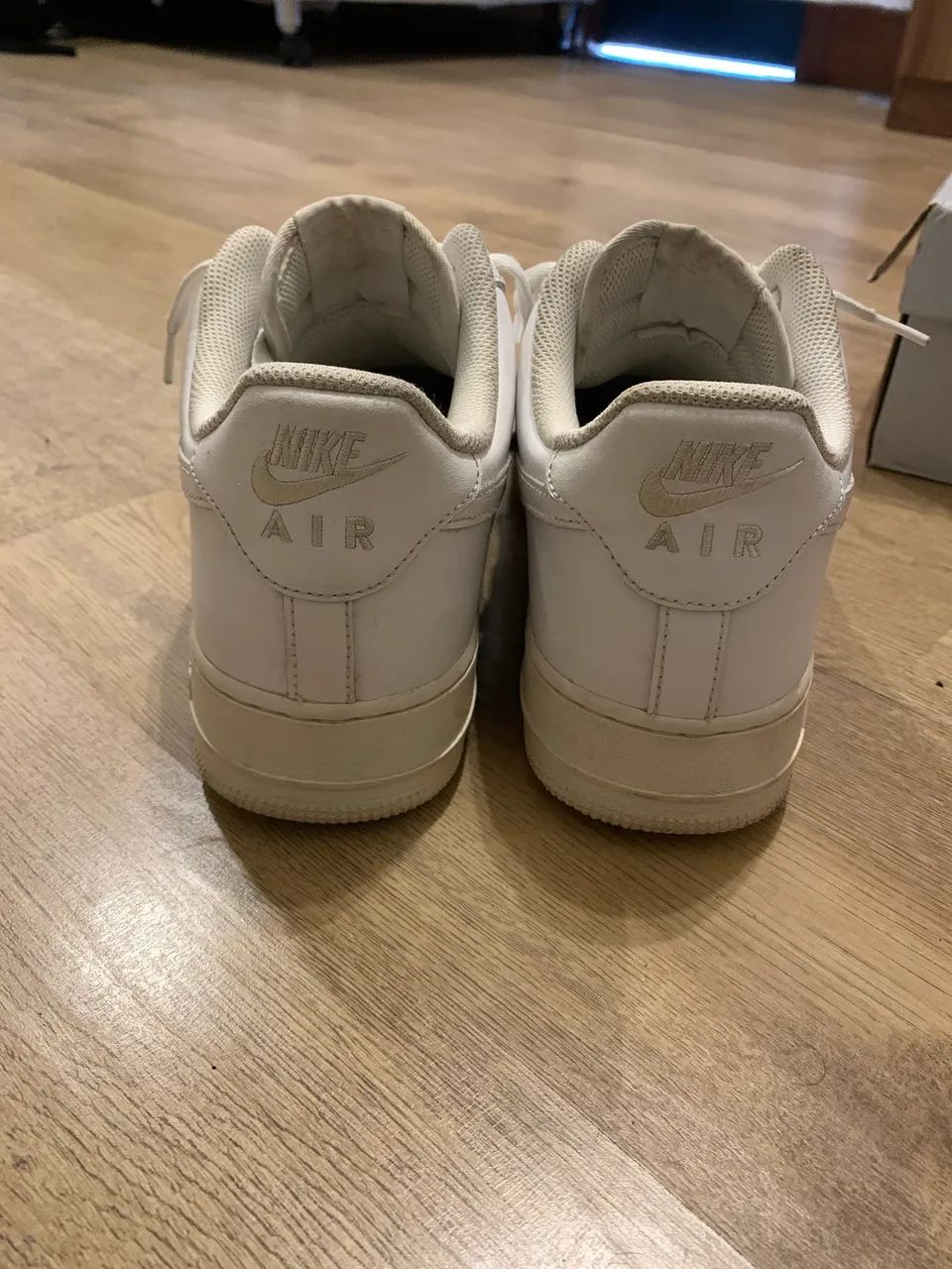 Tênis nike branco Air Force 1 tamanho 44 com caixa  - Foto 3