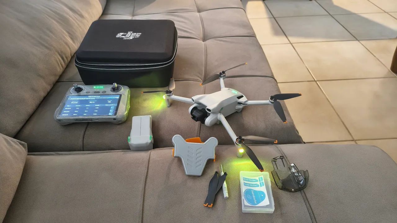 Drone DJi mini 3 em excelente estado - Foto 2