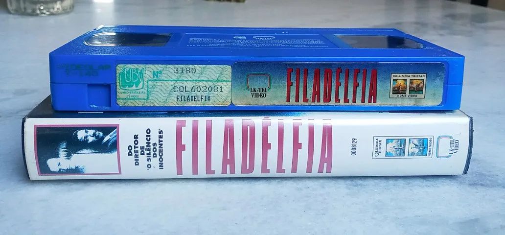 filme em vhs - filadélfia - tom hanks, denzel washington - Foto 2