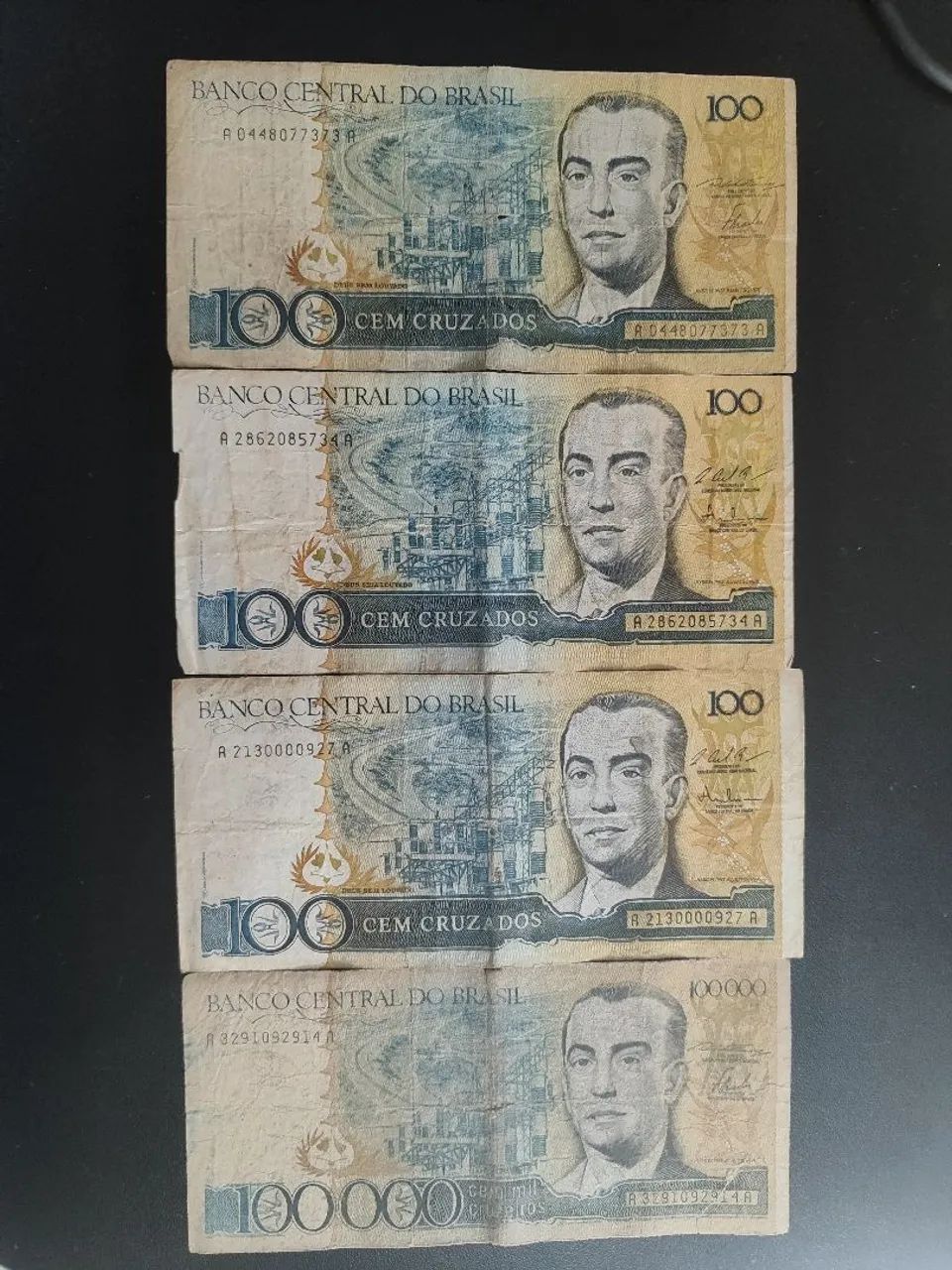 Notas de dinheiro antigas - Foto 4
