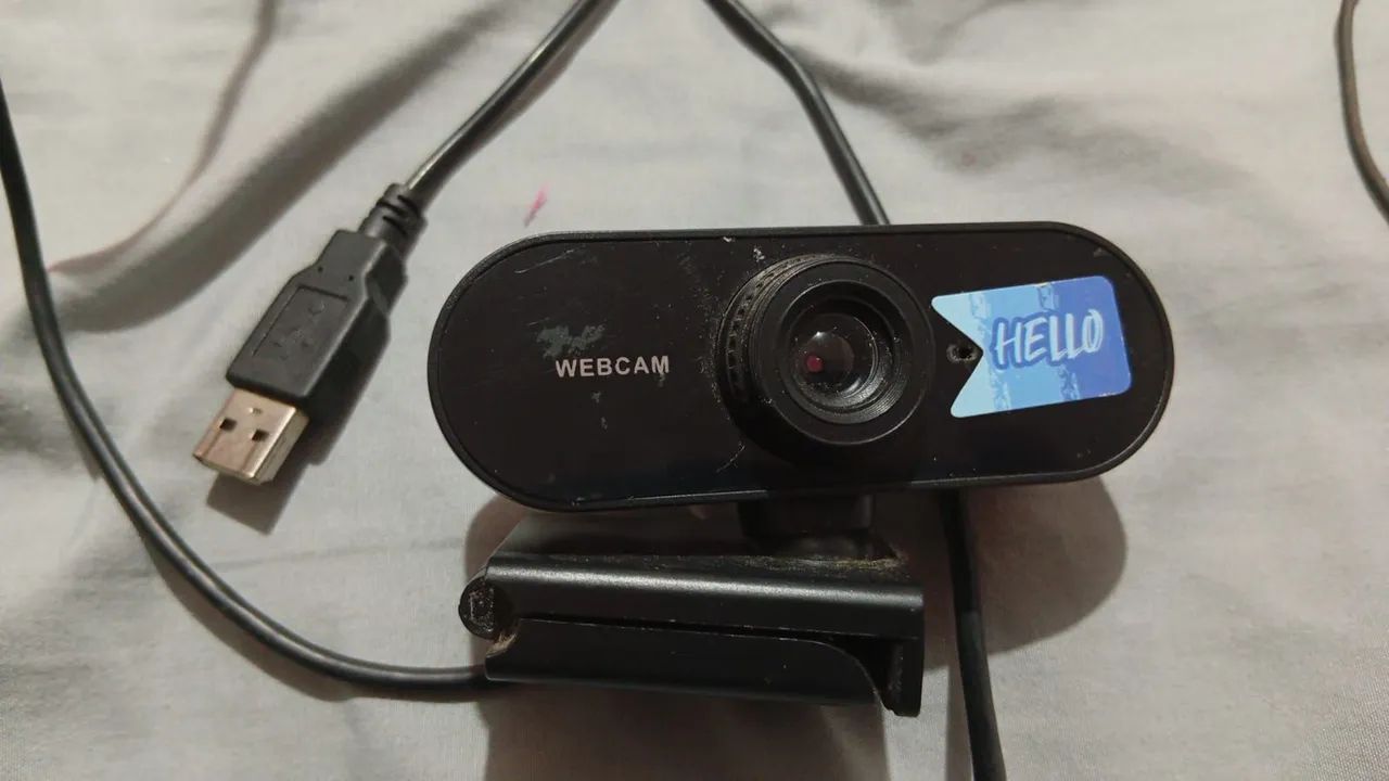Teclado pequeno , webcam e caixinha de som  - Foto 3
