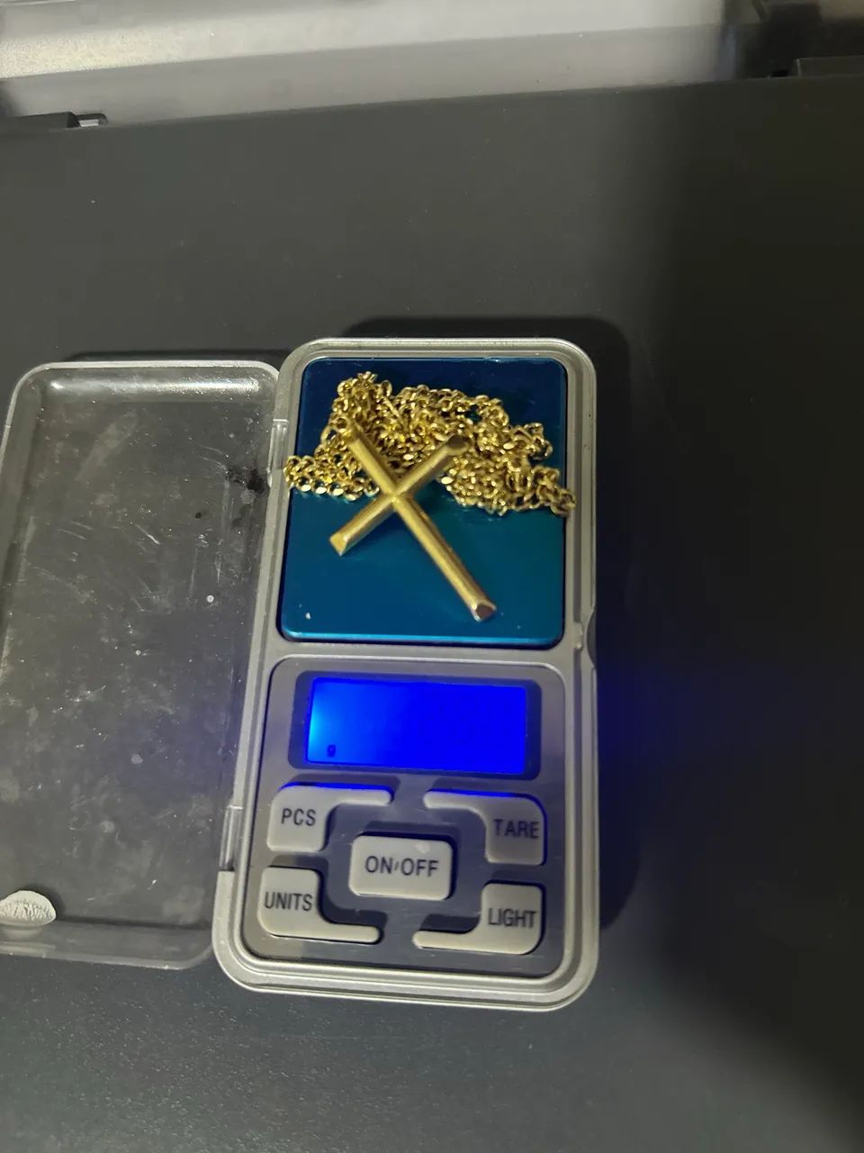 Cordão de Ouro 18k maciço com pingente  - Foto 4
