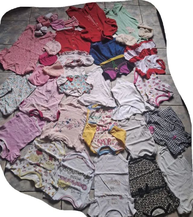 Lote roupas de bebê recém nascido ate 6 meses. - Foto 6