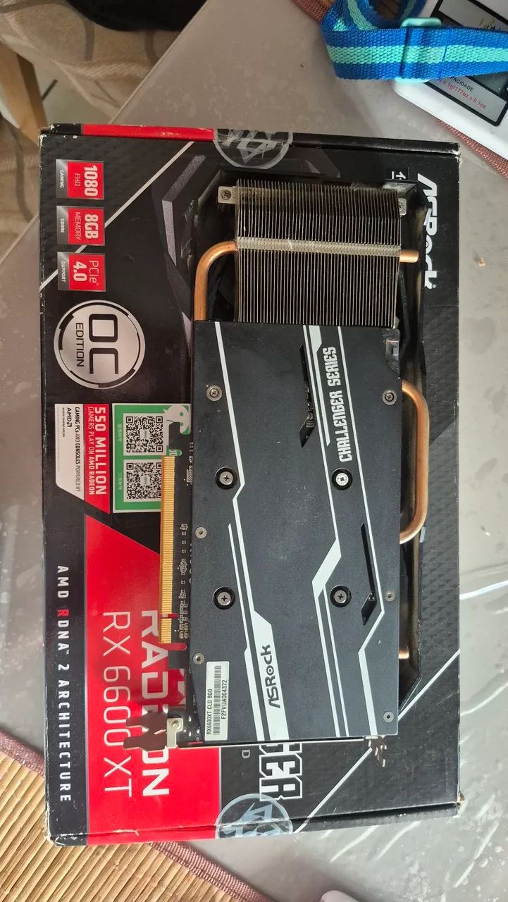 2 placas de vídeo AMD 6600xt - Foto 2