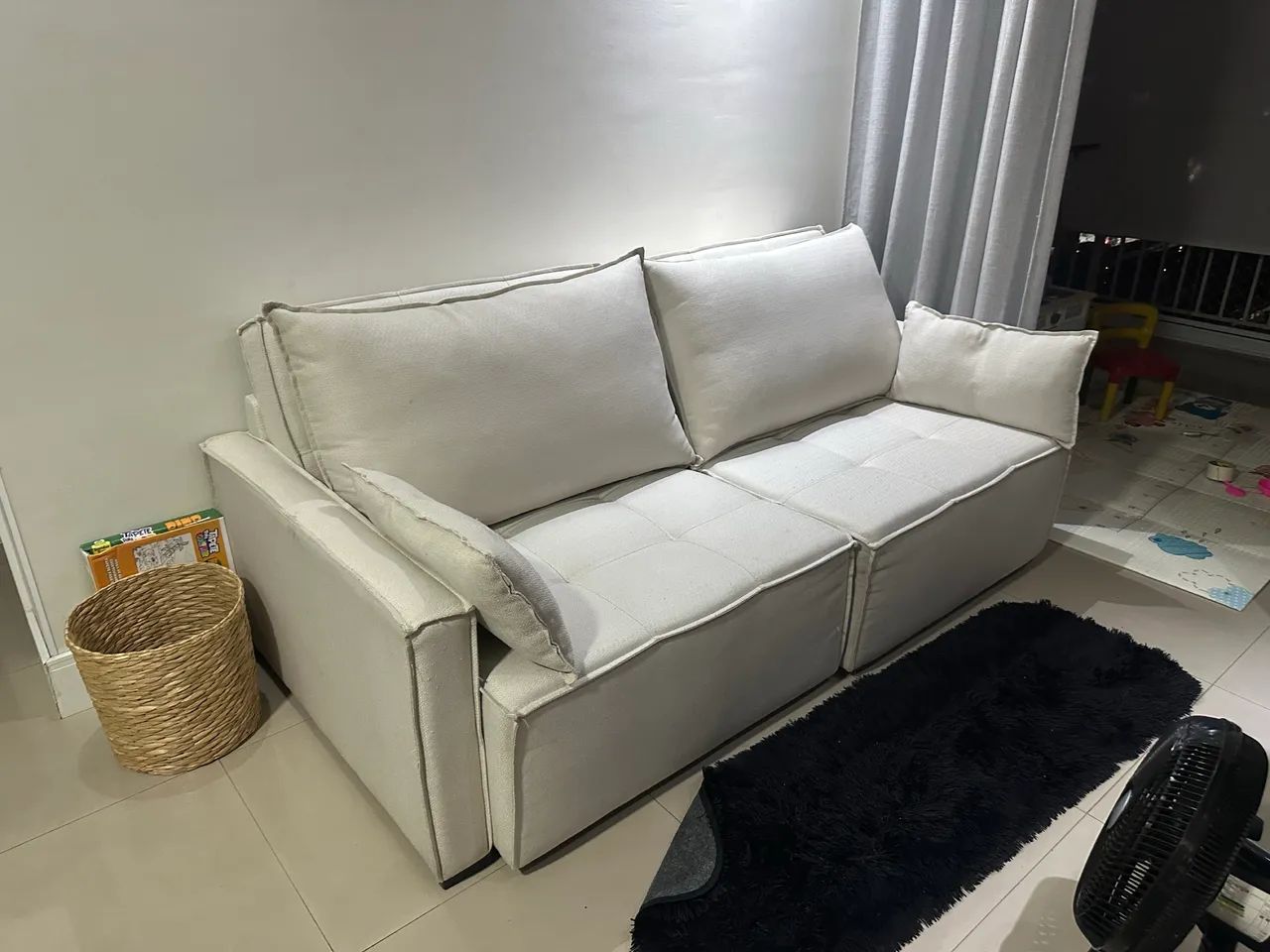 Sofa cama 3 lugares - Foto 2