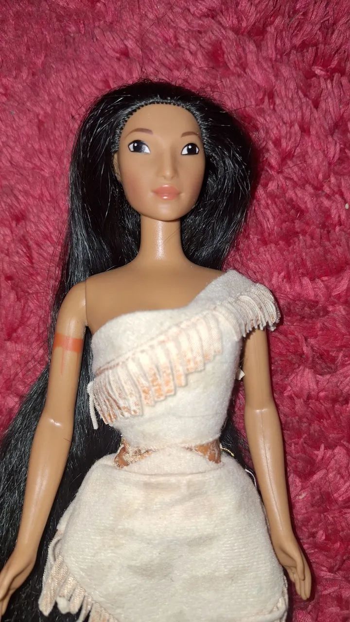 Pocahontas, Princesa Disney,boneca Anos 90  - Foto 4