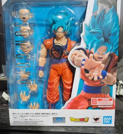 Goku Ssj Blue Power Transcending Limits Sh Figuarts - Bandai - Foto 3