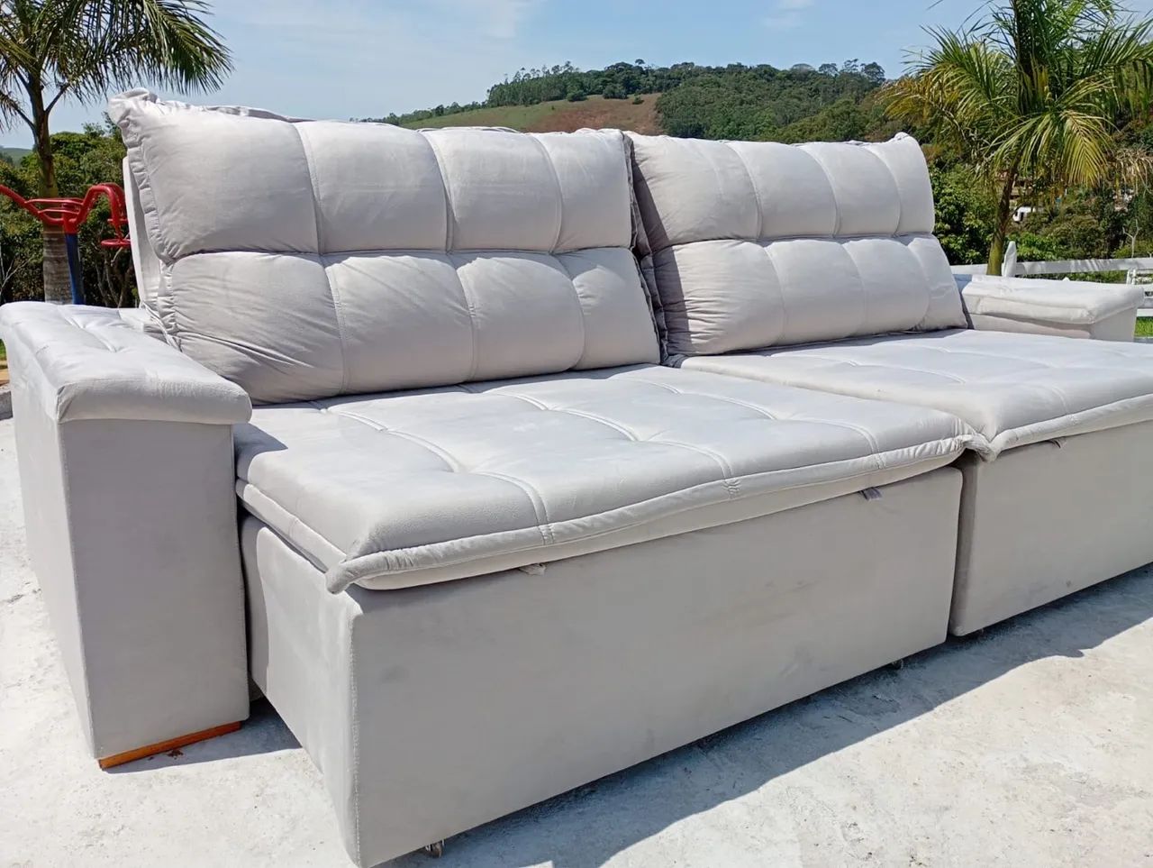 Sofa de luxo 2,90 novo !! - Foto 5