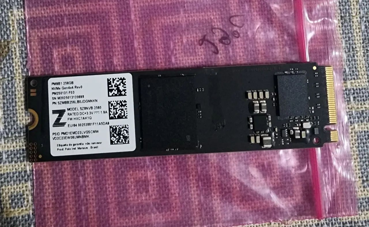 Ssd NVME Samsung 246gb - Foto 2