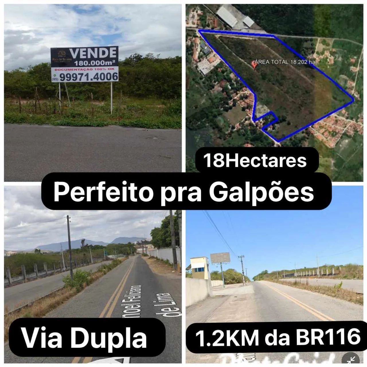 18 hectares em Camará/ Aquiraz  - Foto 4
