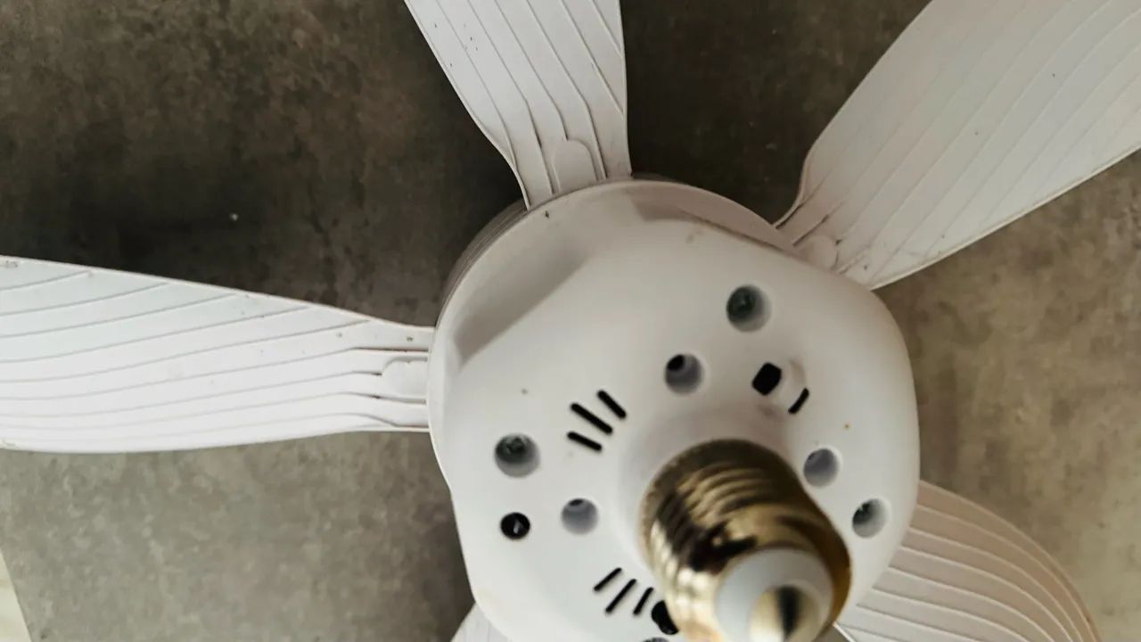 LUMINÁRIA VENTILADOR COM CONTROLE - Foto 5