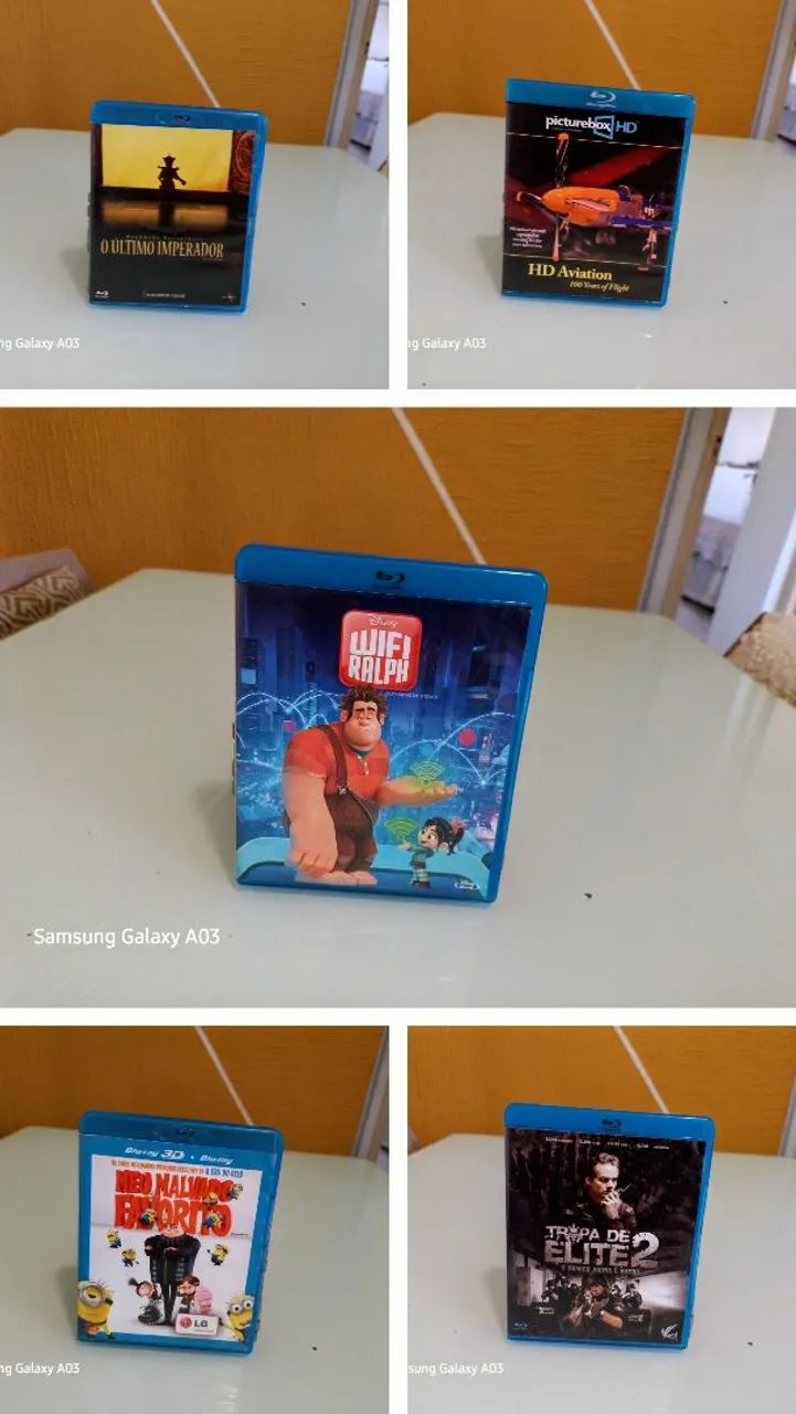 Blu-ray [lote com cinco]
