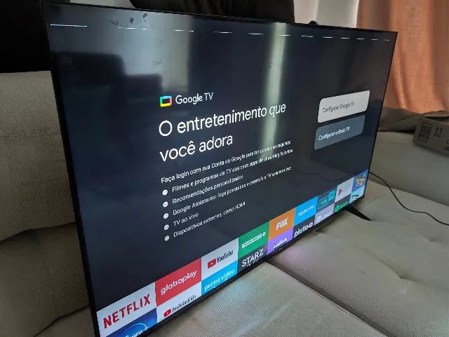 TV TCL 50" 50P635 Imagem Fantasma