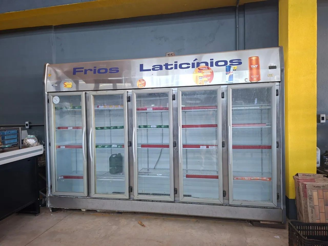 Expositor refrigerado 5 portas 2310 LT