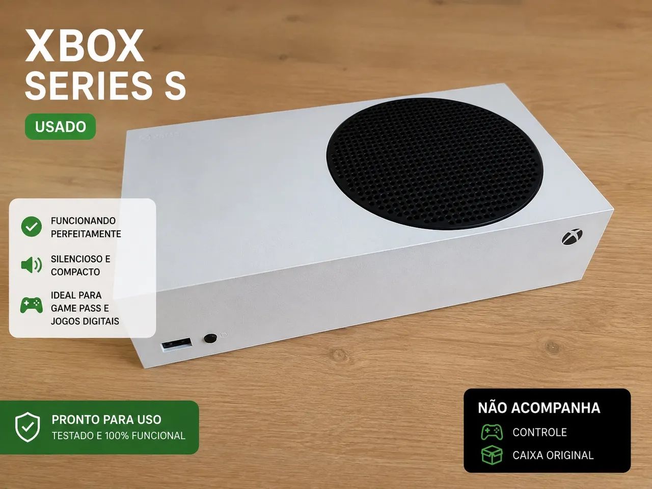 Xbox Series S Branco (Usado)