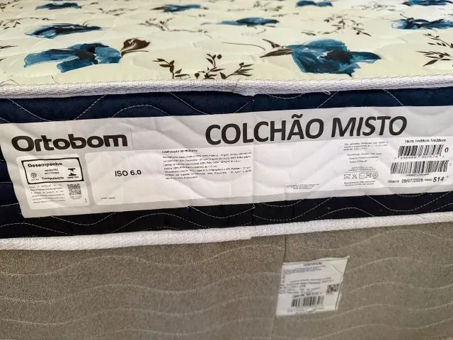 CAMA BOX ORTOBOM PRODUTO DE MOSTRUÁRIO SEM USO - Foto 3