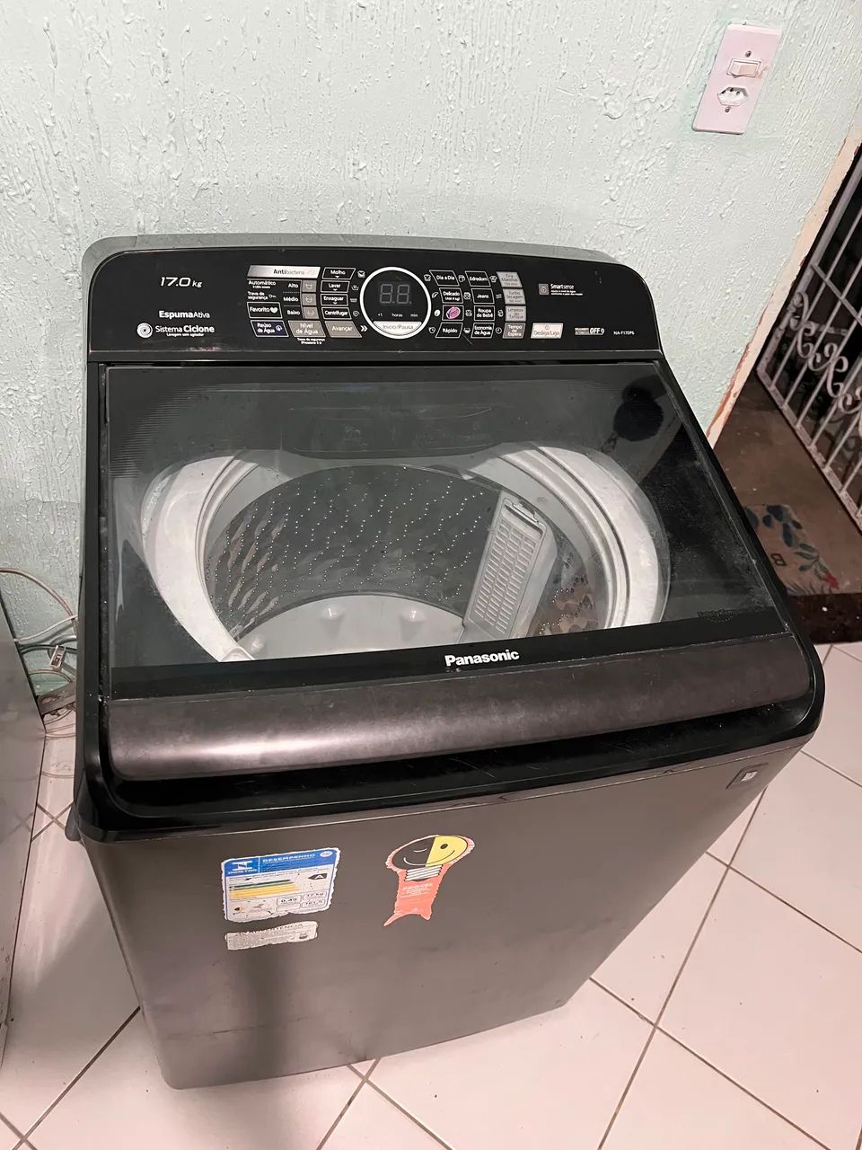 Máquina de lavar Panasonic 17kg - Foto 2